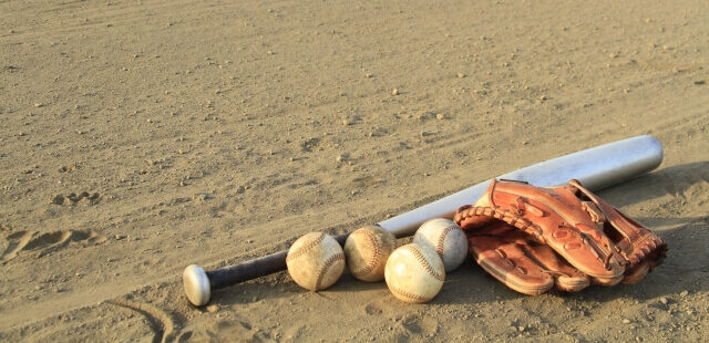 baseball mitt