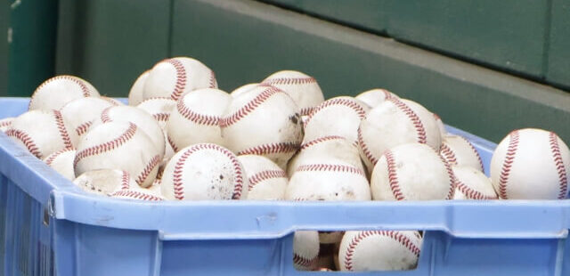 baseball balls